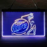 Miller Neon Sign Links 3 Color 1