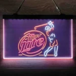 Miller Neon Sign Links 3 Color 1