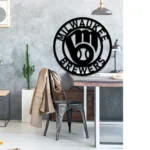 Milwaukee Brewers Metal Sign Mlb 1