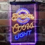Milwaukee Brewers Neon Sign Coors Light 1