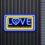Milwaukee Brewers Neon Sign Romance Sign 1