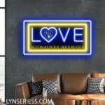 Milwaukee Brewers Neon Sign Romance Sign 1