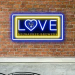 Milwaukee Brewers Neon Sign Romance Sign 1