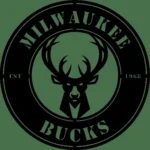 Milwaukee Bucks Metal Sign Deer Head Logo 1