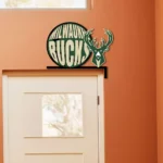 Milwaukee Bucks Metal Sign Insignia 1