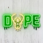 Milwaukee Bucks Neon Sign Dripping Dope 1