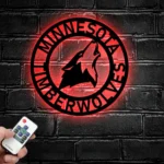Minnesota Timberwolves Metal Sign Nba 1
