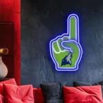 Minnesota Timberwolves Neon Sign Nba Foam Finger 1