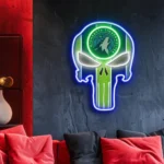 Minnesota Timberwolves Neon Sign The Punisher 1