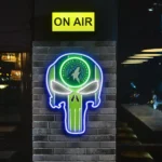 Minnesota Timberwolves Neon Sign The Punisher 1