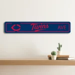 Minnesota Twins Metal Sign Artistic Mlb 1
