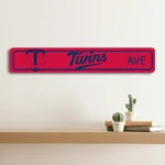 Minnesota Twins Metal Sign Artistic Mlb 1