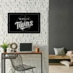 Minnesota Twins Metal Sign Logo 1