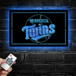 Minnesota Twins Metal Sign Logo 1