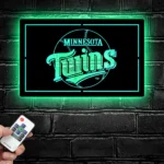 Minnesota Twins Metal Sign Logo 1