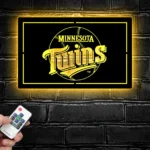 Minnesota Twins Metal Sign Logo 1