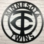 Minnesota Twins Metal Sign Mlb 1