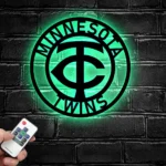 Minnesota Twins Metal Sign Mlb 1