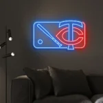 Minnesota Twins Neon Sign Mlb Logo 1