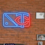 Minnesota Twins Neon Sign Mlb Logo 1