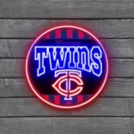 Minnesota Twins Neon Sign Retro Acrylic 1
