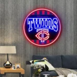 Minnesota Twins Neon Sign Retro Acrylic 1