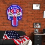 Minnesota Twins Neon Sign The Punisher 1
