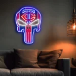 Minnesota Twins Neon Sign The Punisher 1