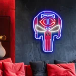 Minnesota Twins Neon Sign The Punisher 1