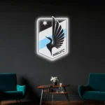 Minnesota United Neon Sign Artistic Fc 1