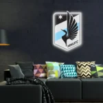Minnesota United Neon Sign Artistic Fc 1