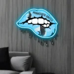 Minnesota United Neon Sign Fc Dripping Lips 1