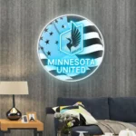 Minnesota United Neon Sign Fc Us Flag Acrylic 1