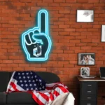 Minnesota United Neon Sign Mls Fc Foam Finger 1