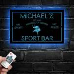 Minnesota Vikings Metal Sign Custom Vikings Sport Bar 1