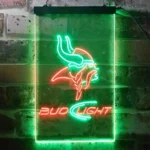Minnesota Vikings Neon Sign Bud Light 1