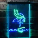 Minnesota Vikings Neon Sign Bud Light 1