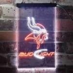 Minnesota Vikings Neon Sign Bud Light 1
