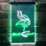 Minnesota Vikings Neon Sign Bud Light 1