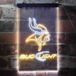 Minnesota Vikings Neon Sign Bud Light 1