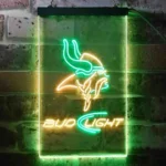 Minnesota Vikings Neon Sign Bud Light 1