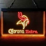 Minnesota Vikings Neon Sign Detailed Corona Extra 1