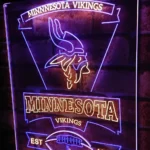 Minnesota Vikings Neon Sign Est 1961 1