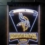 Minnesota Vikings Neon Sign Est 1961 1