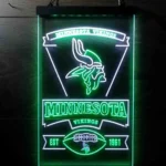 Minnesota Vikings Neon Sign Est 1961 1