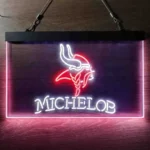 Minnesota Vikings Neon Sign Michelob Est 1961 1