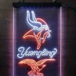 Minnesota Vikings Neon Sign Yuengling Est 1961 1