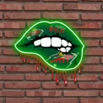 Minnesota Wild Neon Sign Dripping Lips 1