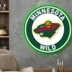 Minnesota Wild Neon Sign Nhl 1