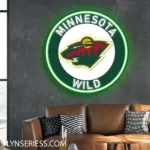 Minnesota Wild Neon Sign Nhl 1